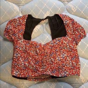 flower crop top
